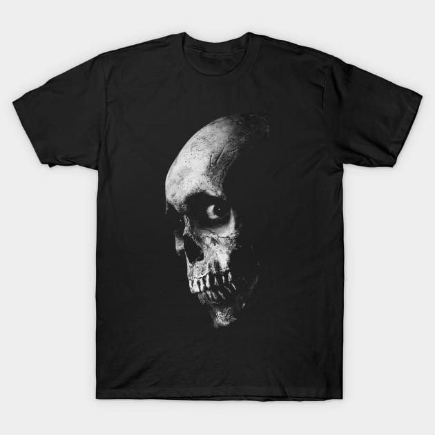 Evil Dead Skull Horror FanArt Tribute T-Shirt by darklordpug